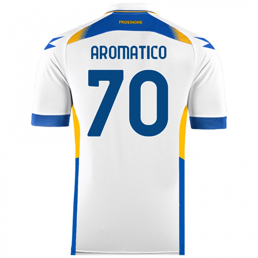 Niño Camiseta Raul Aromatico #70 Blanco 2ª Equipación 2024/25 La Camisa Argentina