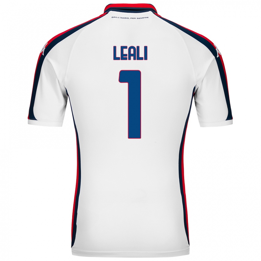 Niño Camiseta Nicola Leali #1 Blanco 2ª Equipación 2024/25 La Camisa Argentina