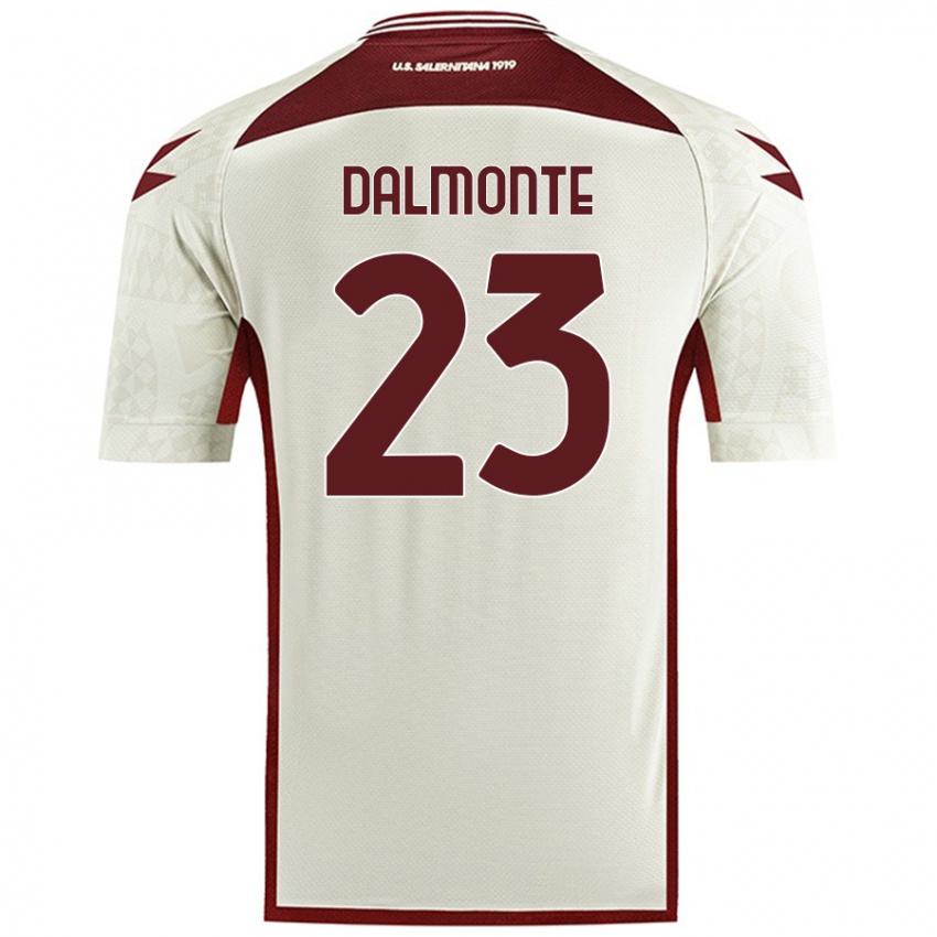 Niño Camiseta Nicola Dalmonte #23 Color Crema 2ª Equipación 2024/25 La Camisa Argentina