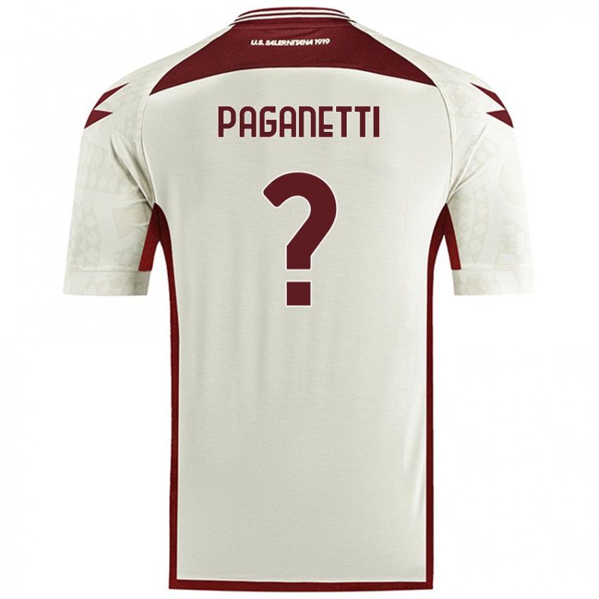 Niño Camiseta Giacomo Paganetti #0 Color Crema 2ª Equipación 2024/25 La Camisa Argentina