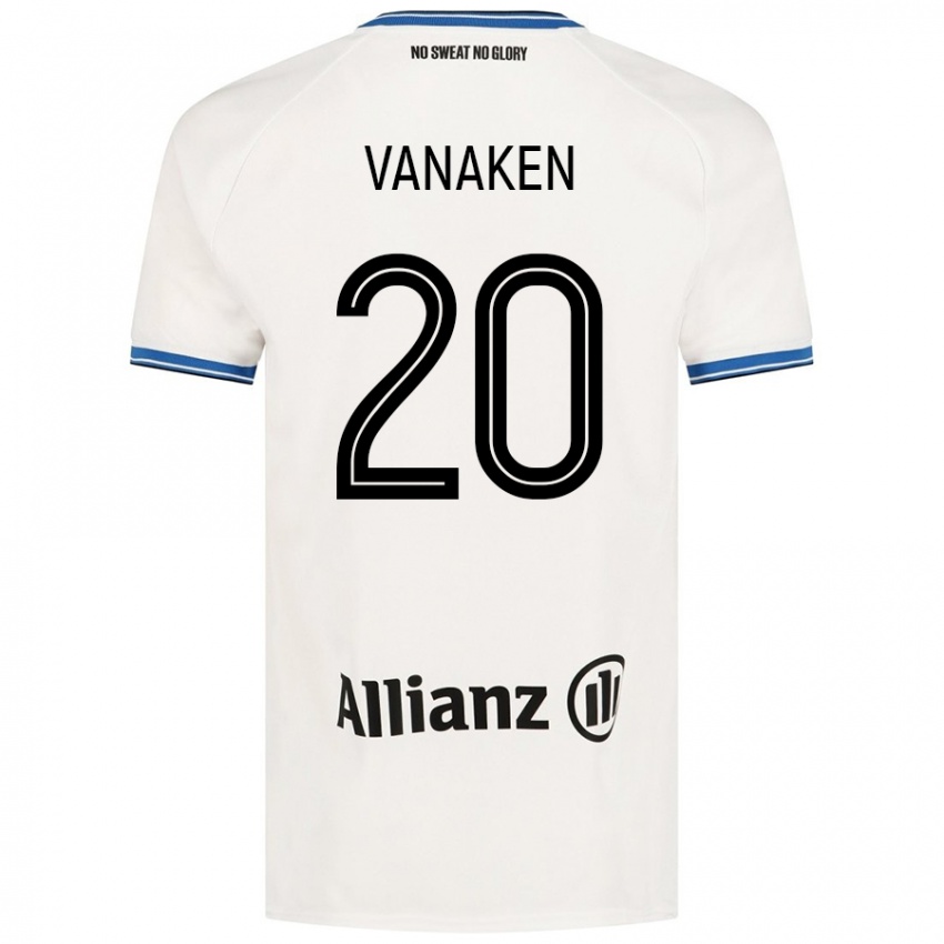 Niño Camiseta Hans Vanaken #20 Blanco 2ª Equipación 2024/25 La Camisa Argentina