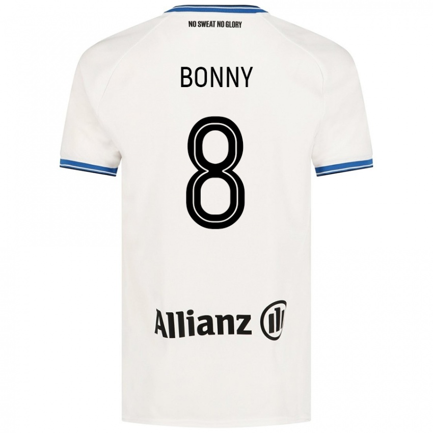 Niño Camiseta Chionne Bonny #8 Blanco 2ª Equipación 2024/25 La Camisa Argentina