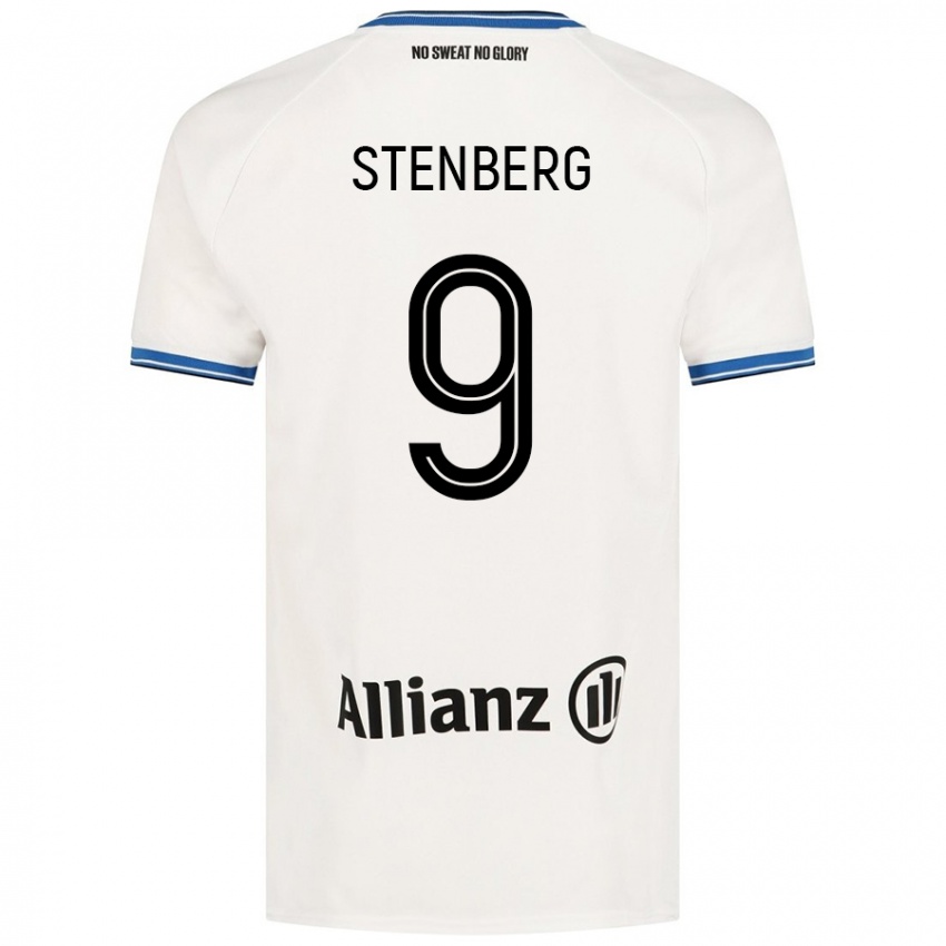 Niño Camiseta Hanna Stenberg #9 Blanco 2ª Equipación 2024/25 La Camisa Argentina