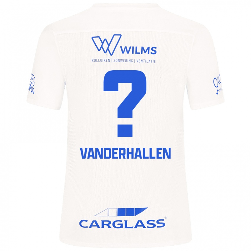 Niño Camiseta Yari Vanderhallen #0 Blanco 2ª Equipación 2024/25 La Camisa Argentina