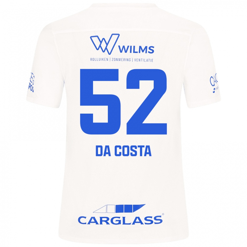 Niño Camiseta Wilson Da Costa #52 Blanco 2ª Equipación 2024/25 La Camisa Argentina