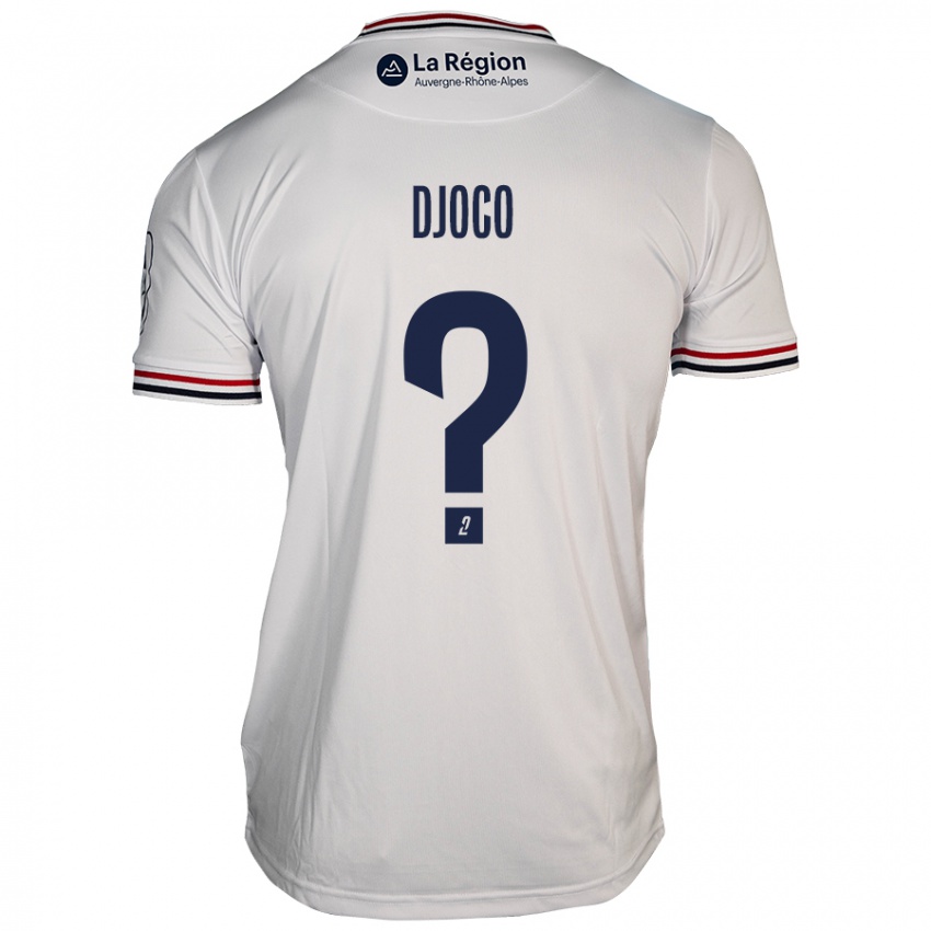 Niño Camiseta Ouparine Djoco #0 Blanco 2ª Equipación 2024/25 La Camisa Argentina