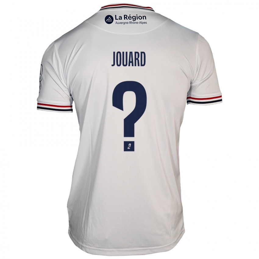 Niño Camiseta Dylan Jouard #0 Blanco 2ª Equipación 2024/25 La Camisa Argentina