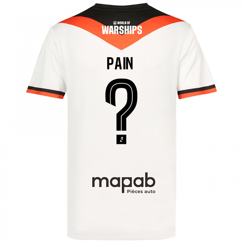 Niño Camiseta Ilan Pain #0 Blanco 2ª Equipación 2024/25 La Camisa Argentina