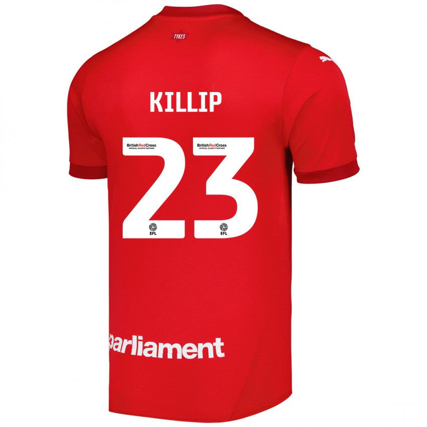 Hombre Camiseta Ben Killip #23 Rojo 1ª Equipación 2024/25 La Camisa Argentina