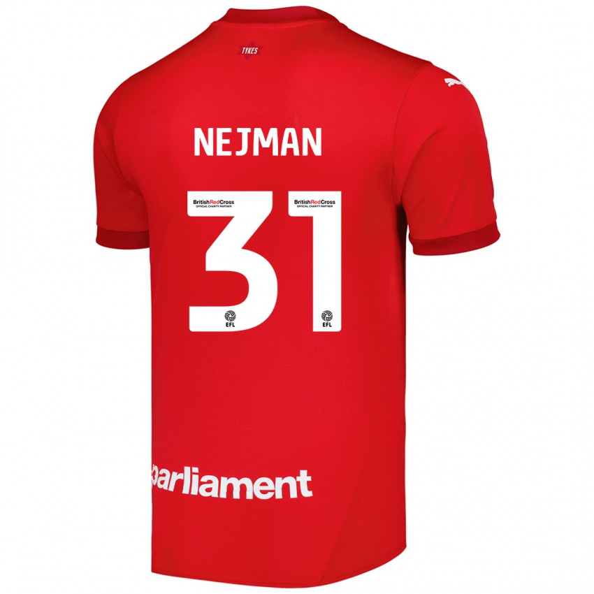 Hombre Camiseta Harrison Nejman #31 Rojo 1ª Equipación 2024/25 La Camisa Argentina