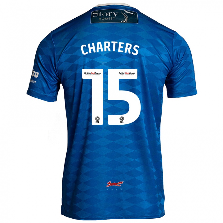 Hombre Camiseta Taylor Charters #15 Azul 1ª Equipación 2024/25 La Camisa Argentina