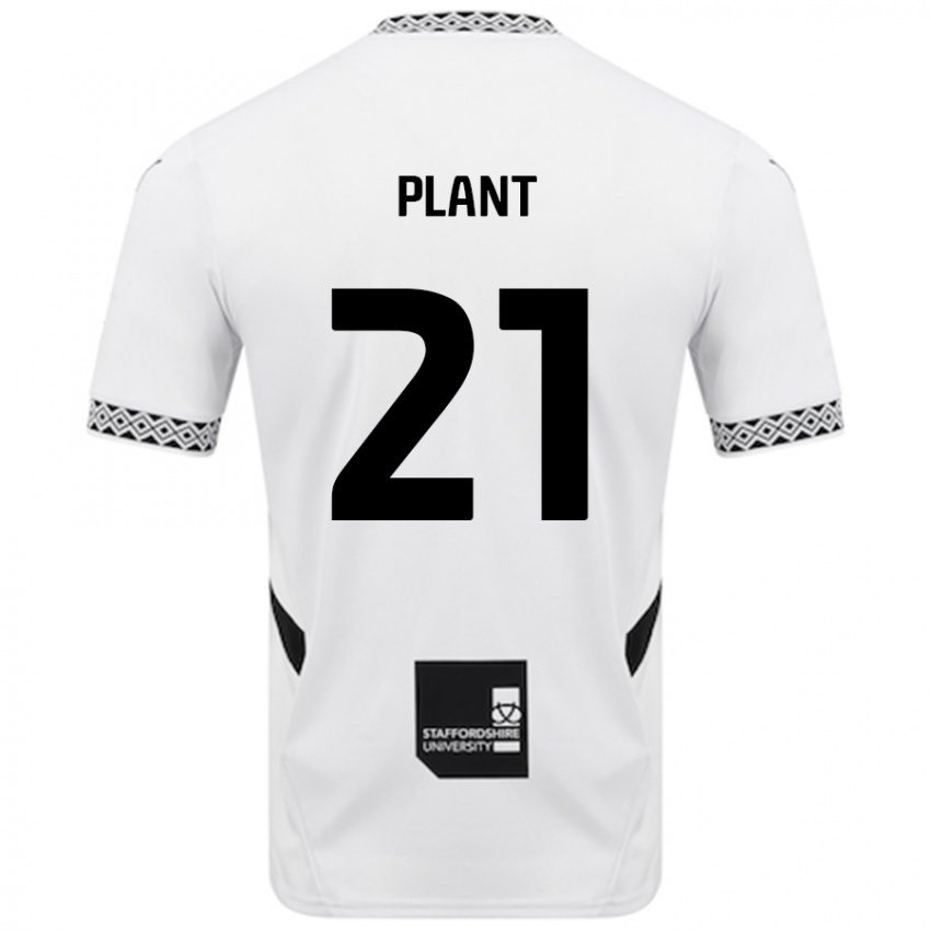 Hombre Camiseta James Plant #21 Blanco 1ª Equipación 2024/25 La Camisa Argentina