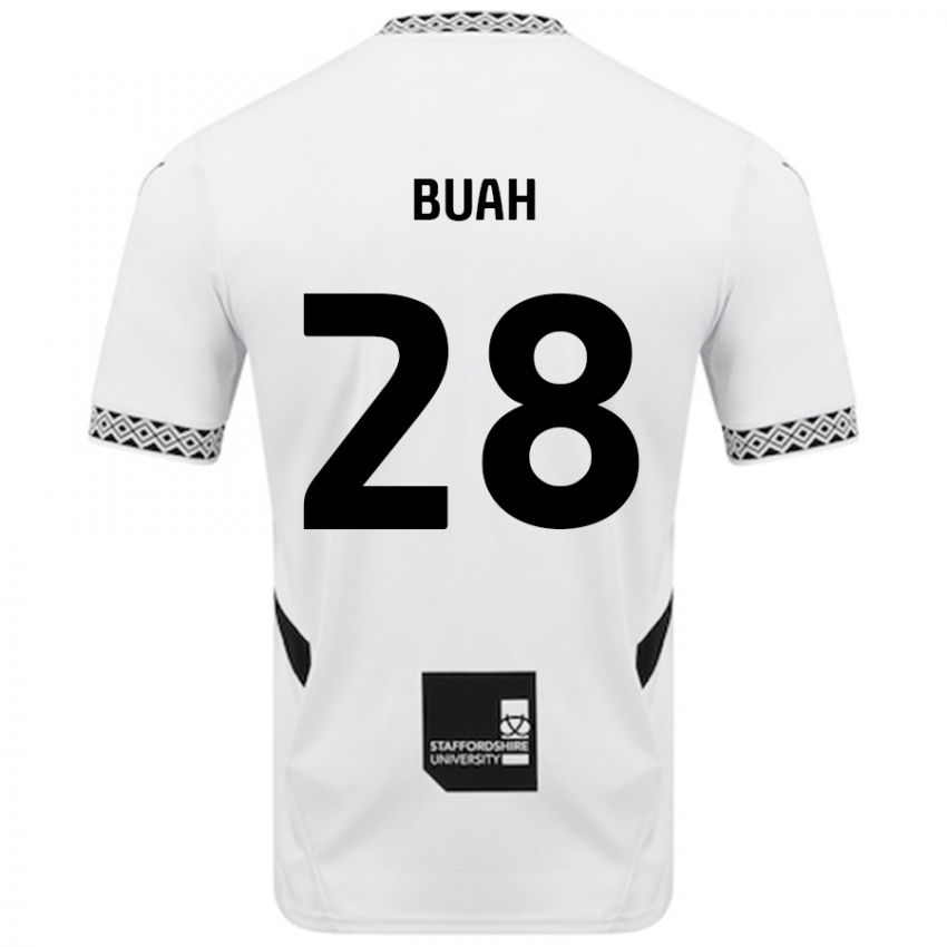 Hombre Camiseta Andrew Buah #28 Blanco 1ª Equipación 2024/25 La Camisa Argentina