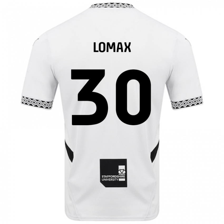 Hombre Camiseta Ben Lomax #30 Blanco 1ª Equipación 2024/25 La Camisa Argentina