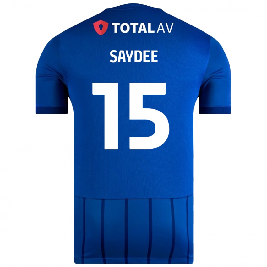 Hombre Camiseta Christian Saydee #15 Azul 1ª Equipación 2024/25 La Camisa Argentina