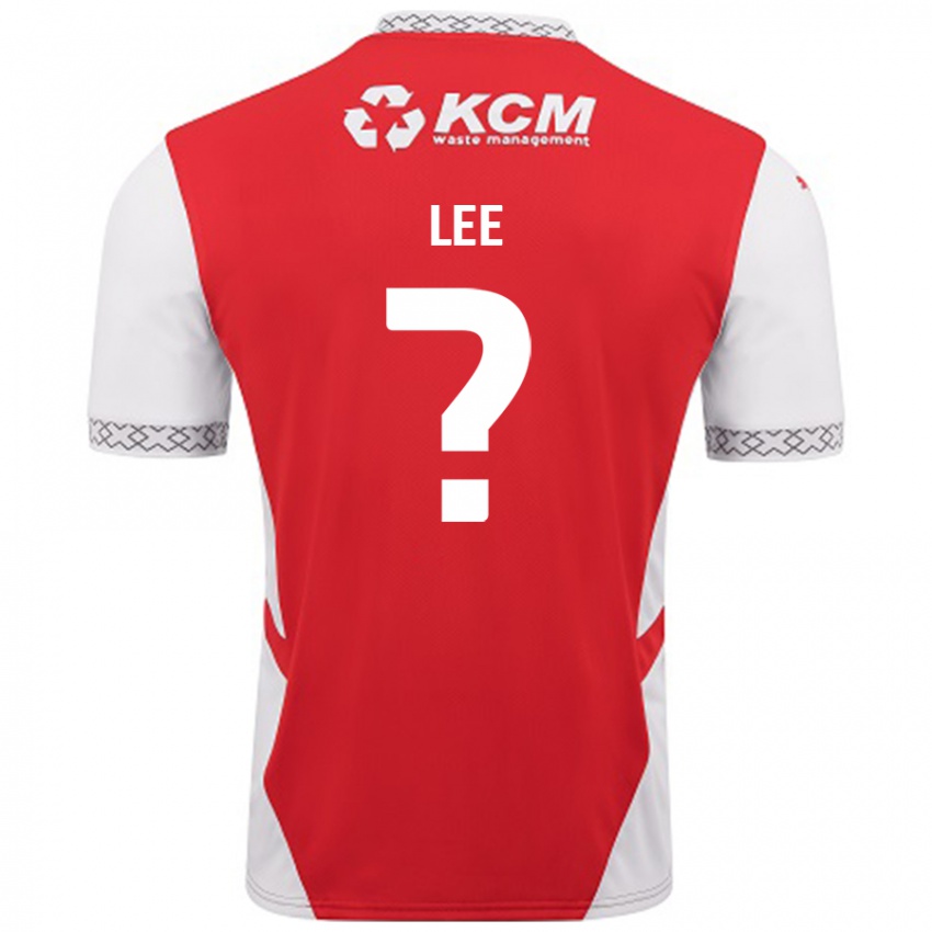 Hombre Camiseta Cohen Lee #0 Rojo Blanco 1ª Equipación 2024/25 La Camisa Argentina