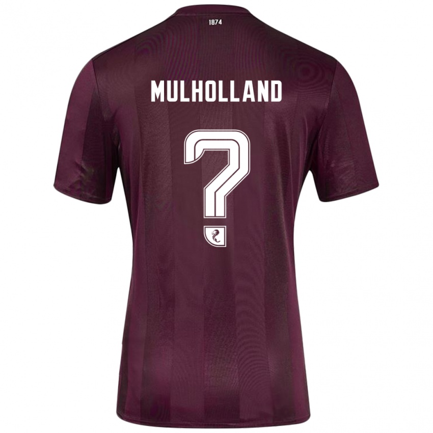 Hombre Camiseta James Mulholland #0 Borgoña 1ª Equipación 2024/25 La Camisa Argentina