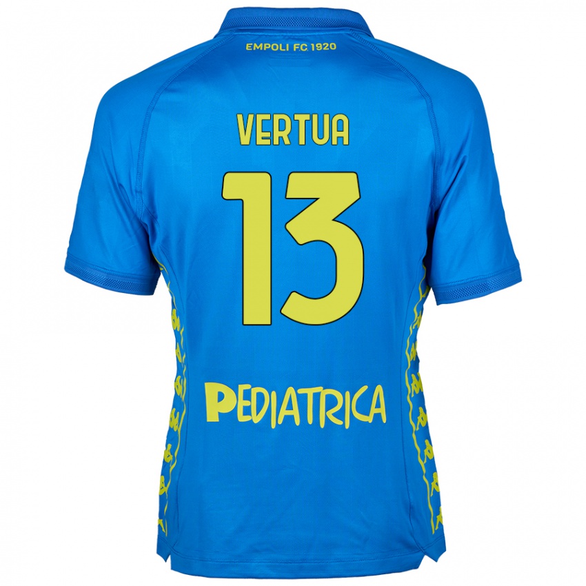 Hombre Camiseta Filippo Vertua #13 Azul 1ª Equipación 2024/25 La Camisa Argentina