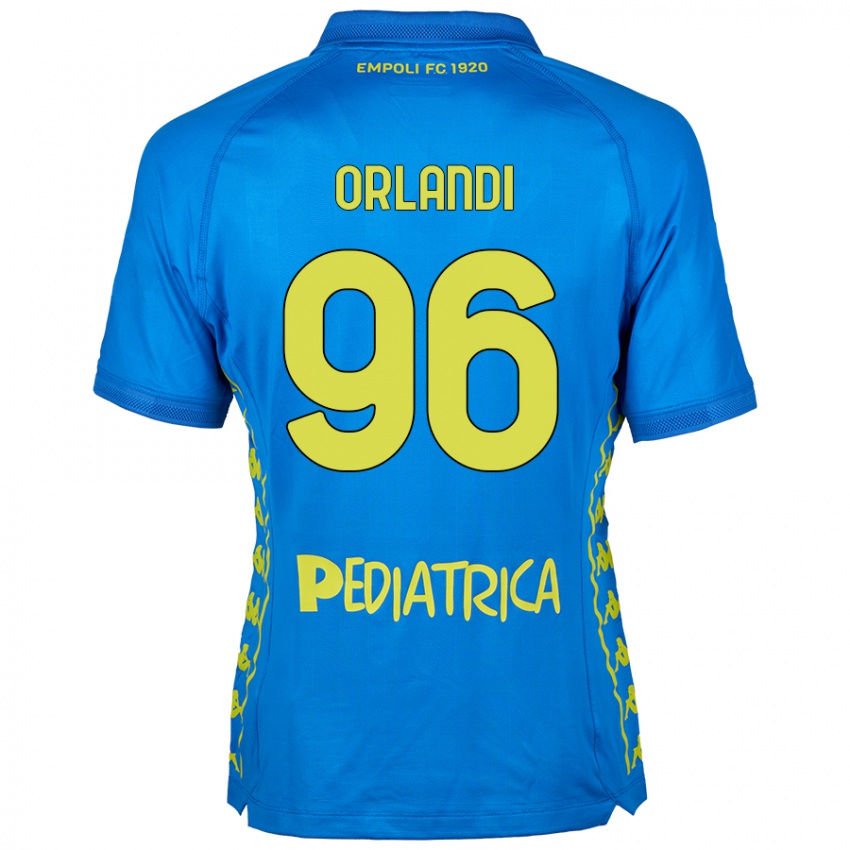 Hombre Camiseta Andrea Orlandi #96 Azul 1ª Equipación 2024/25 La Camisa Argentina