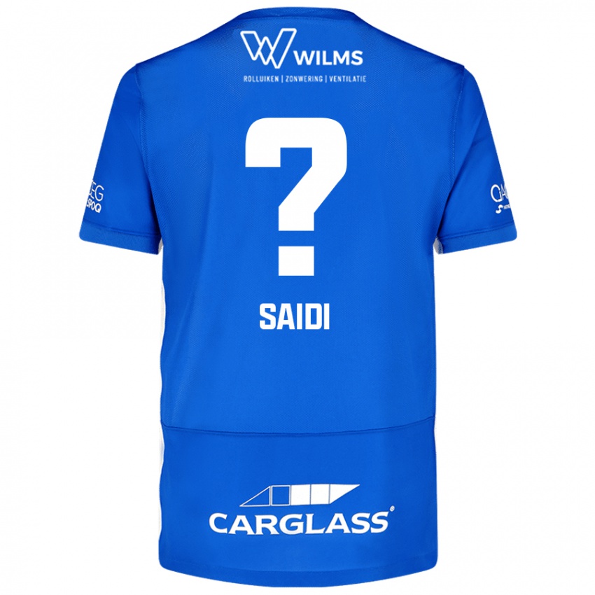 Hombre Camiseta Assil Saidi #0 Azul 1ª Equipación 2024/25 La Camisa Argentina