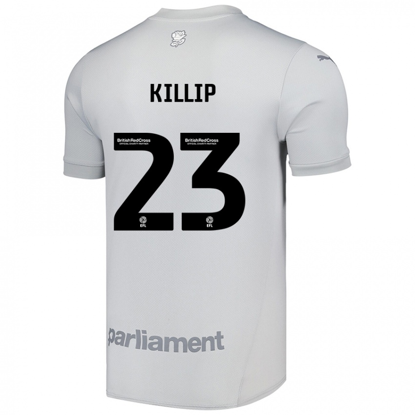 Hombre Camiseta Ben Killip #23 Gris Plata 2ª Equipación 2024/25 La Camisa Argentina