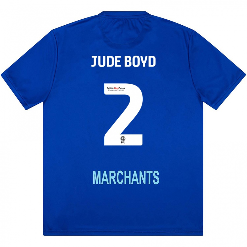 Hombre Camiseta Arkell Jude-Boyd #2 Verde 2ª Equipación 2024/25 La Camisa Argentina