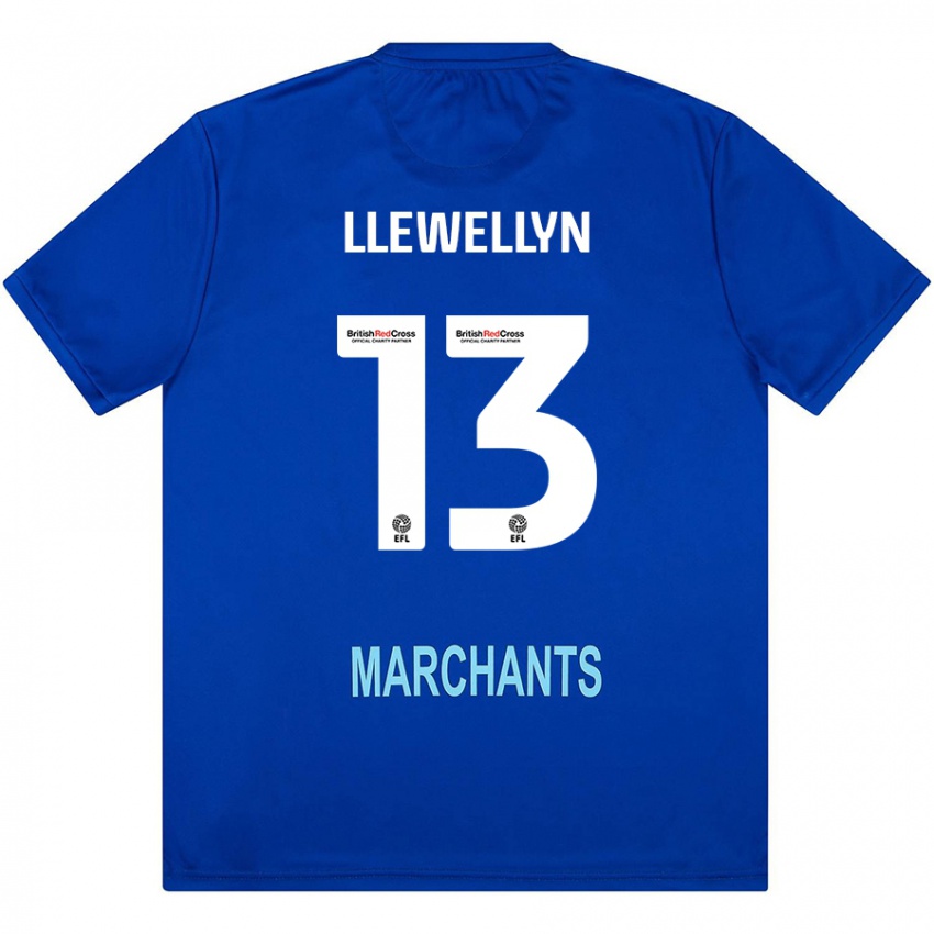 Hombre Camiseta Ffion Llewellyn #13 Verde 2ª Equipación 2024/25 La Camisa Argentina