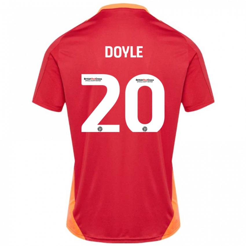 Hombre Camiseta Kamari Doyle #20 Azul Blanquecino 2ª Equipación 2024/25 La Camisa Argentina