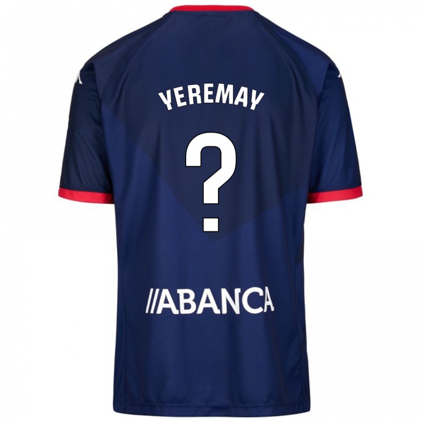 Hombre Camiseta Yeremay Hernández #10 Azul Marino 2ª Equipación 2024/25 La Camisa Argentina