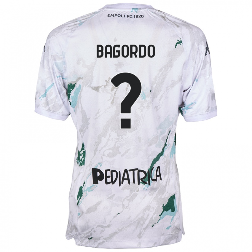 Hombre Camiseta Cristian Bagordo #0 Gris 2ª Equipación 2024/25 La Camisa Argentina