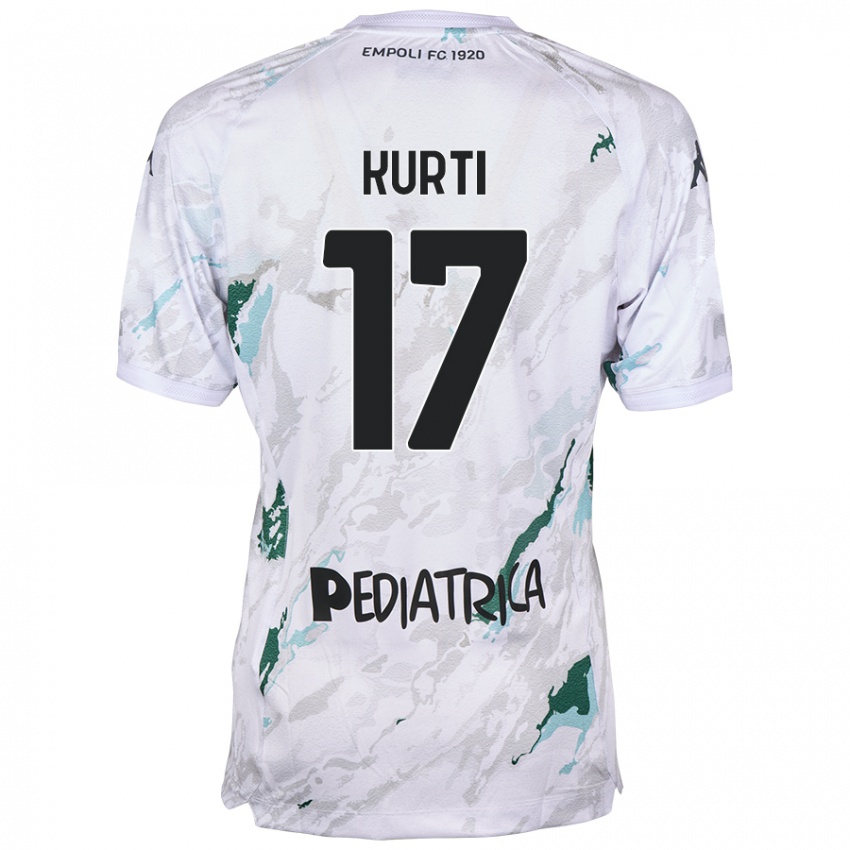 Hombre Camiseta Adi Kurti #17 Gris 2ª Equipación 2024/25 La Camisa Argentina