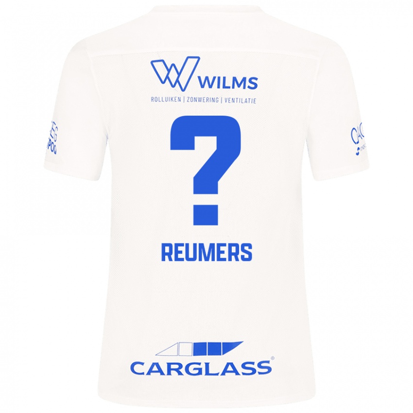 Hombre Camiseta Alexander Reumers #0 Blanco 2ª Equipación 2024/25 La Camisa Argentina