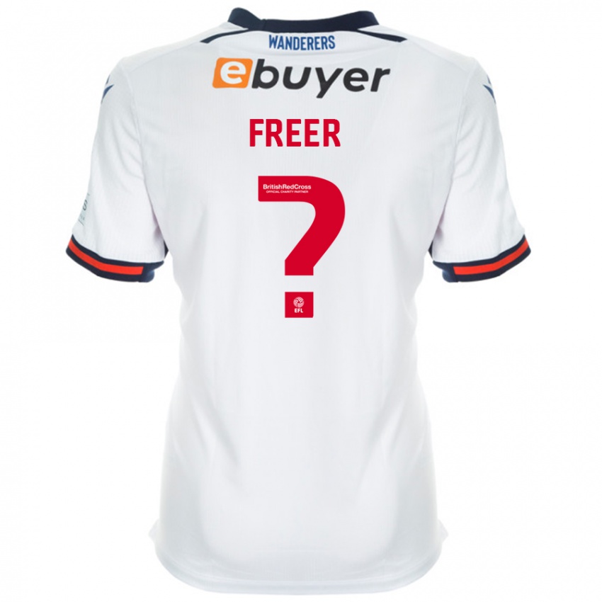 Mujer Camiseta Eleanor Freer #0 Blanco 1ª Equipación 2024/25 La Camisa Argentina