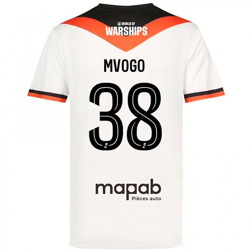 Mujer Camiseta Yvon Mvogo #38 Blanco 2ª Equipación 2024/25 La Camisa Argentina