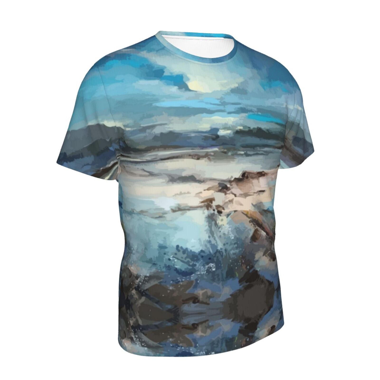 Camiseta Argentina Clásica Evening Tune Elementos De Pintura